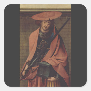 Saint Adrian the Martyr Square Sticker