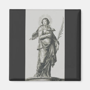 Saint Agatha of Sicily Magnet