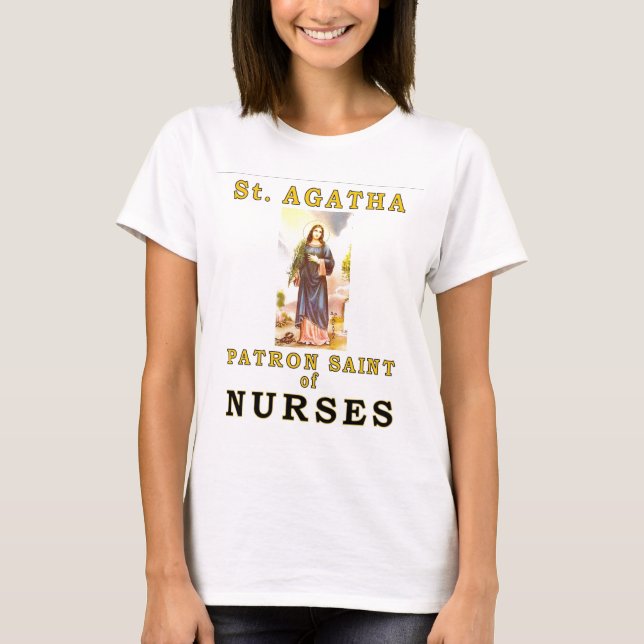 SAINT AGATHA T-Shirt (Front)