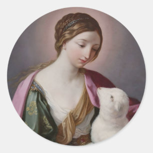 Saint Agnes Catholic Sticker