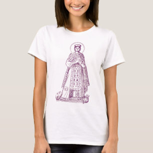 Saint Agnes of Rome greek mosaic T-Shirt