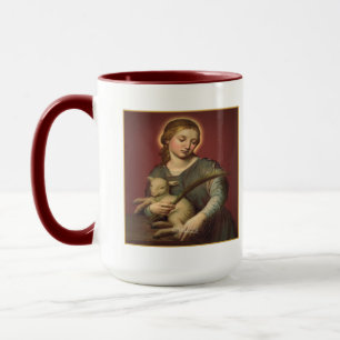 Saint Agnes of Rome Mug
