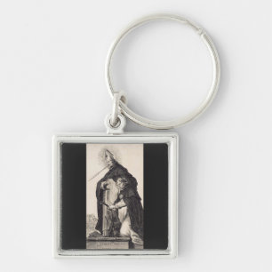 Saint Albert the Great and saint Thomas Aquinas Keychain