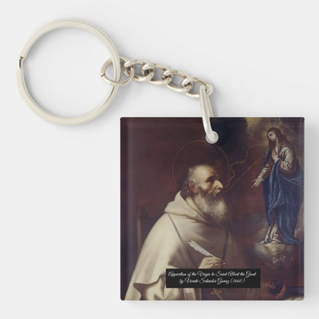 Saint Albert the Great Keychain (Front)