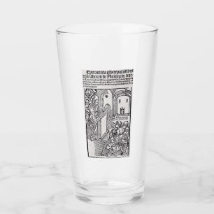 Saint Albertus Magnus Doctor of the Church Glass