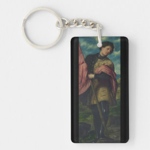 Saint Alexander of Rome soldier Keychain