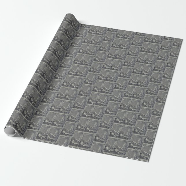 Saint Alexius of Rome Wrapping Paper (Unrolled)