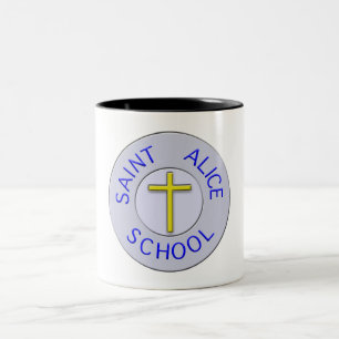 Saint Alice School Colour Patch Two-Tone Coffee Mug