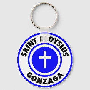 Saint Aloysius Gonzaga Keychain