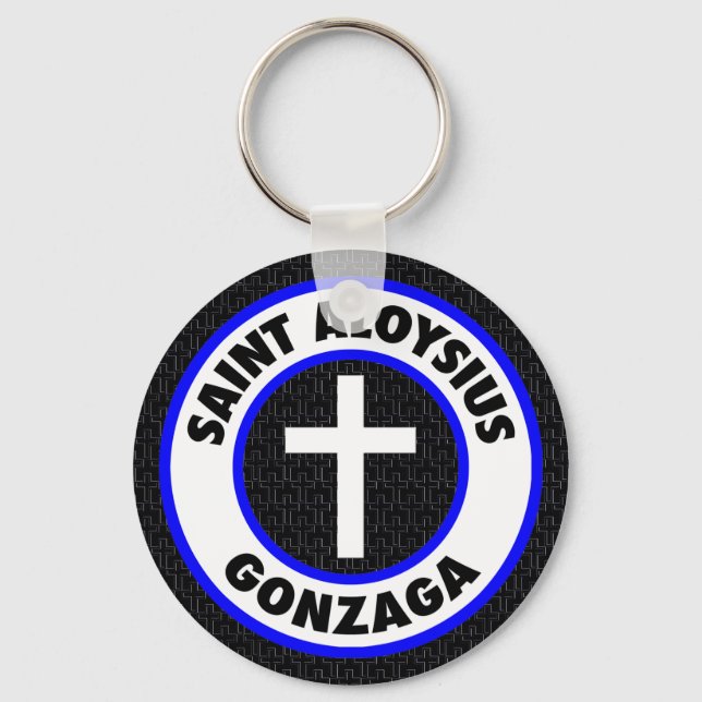 Saint Aloysius Gonzaga Keychain (Front)