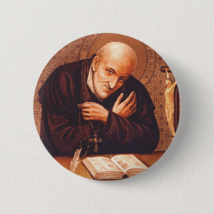 Saint Alphonsus Liguori 2 Inch Round Button