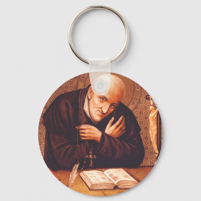 Saint Alphonsus Liguori Keychain (Front)