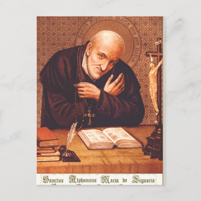 Saint Alphonsus Liguori  Postcard (Front)