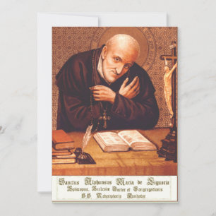 Saint Alphonsus Liguori Thank You Card