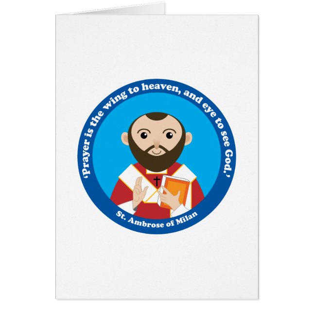 Saint-Ambrose de Milan (Devant)