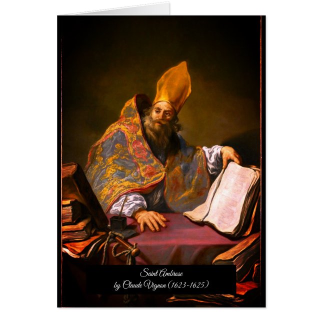 Saint Ambrose de Milan (Devant)