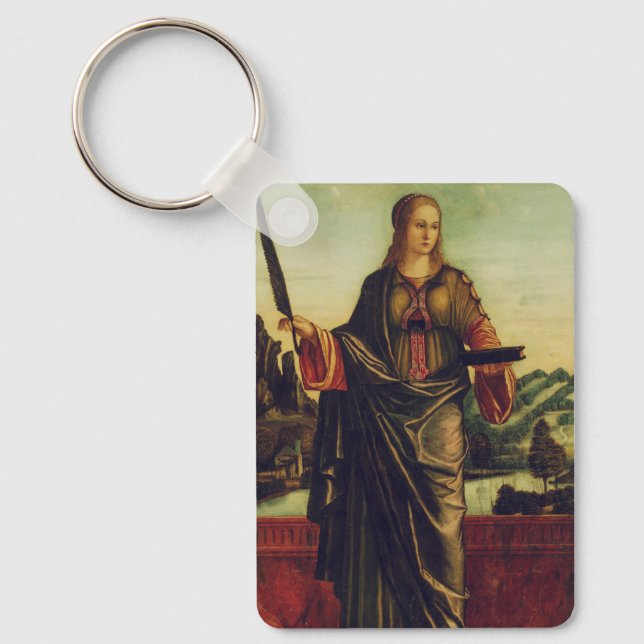 Saint Anastasia of Rome Keychain (Front)