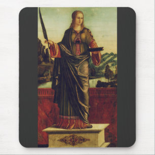 Saint Anastasia of Rome Mouse Pad