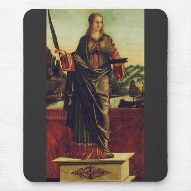 Saint Anastasia of Rome Premium Art Mouse Pad (Front)