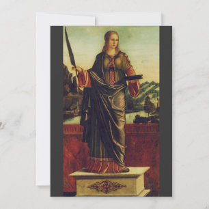 Saint Anastasia of Rome Thank You Card