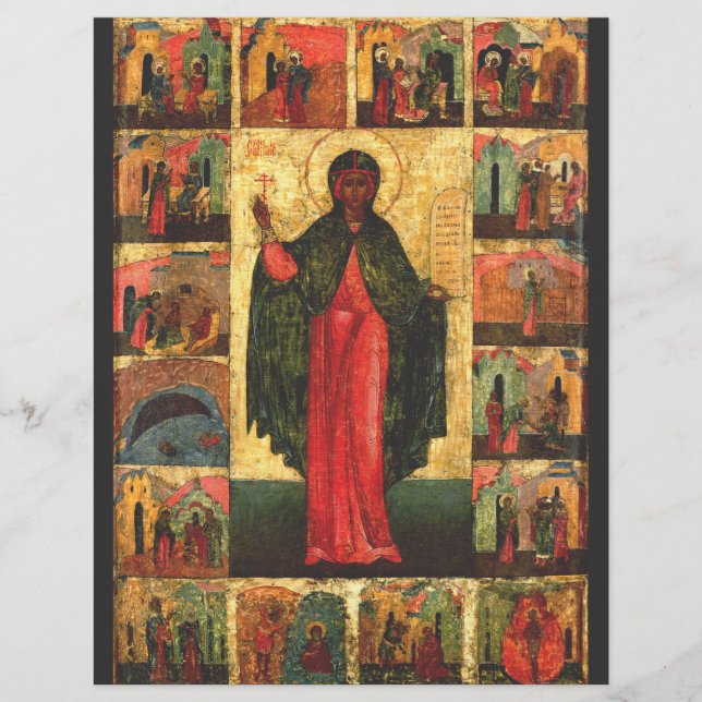 Saint Anastasia Virgin and martyr Flyer (Front)