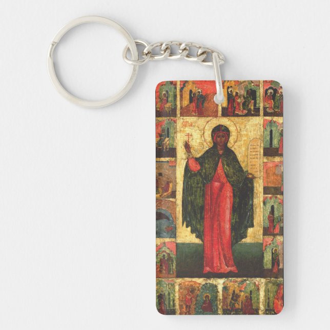 Saint Anastasia Virgin and martyr Keychain (Front)