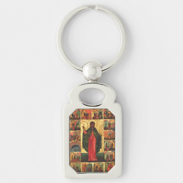 Saint Anastasia Virgin and martyr Keychain (Front)