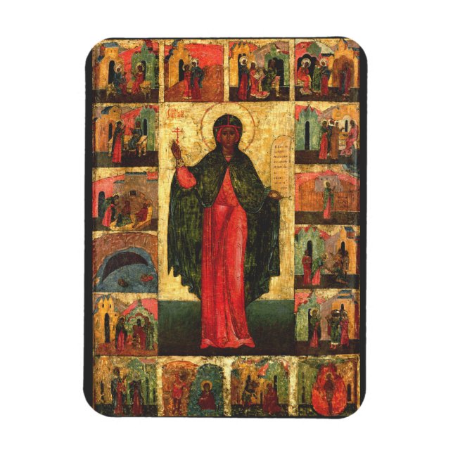 Saint Anastasia Virgin and martyr Magnet (Vertical)