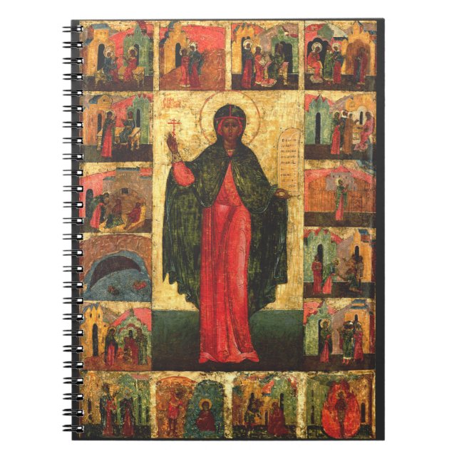 Saint Anastasia Virgin and martyr Notebook (Front)