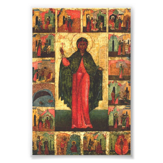 Saint Anastasia Virgin and martyr Photo Print (Front)