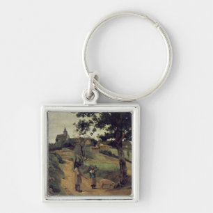 Saint-Andre-en-Morvan, 1842 Keychain
