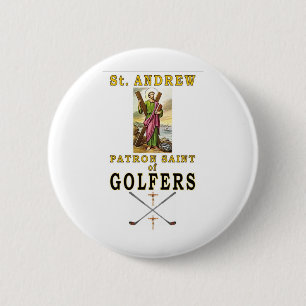 SAINT ANDREW 2 INCH ROUND BUTTON