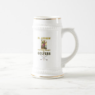 SAINT ANDREW BEER STEIN