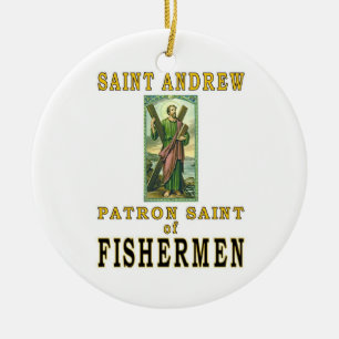 SAINT ANDREW CERAMIC ORNAMENT