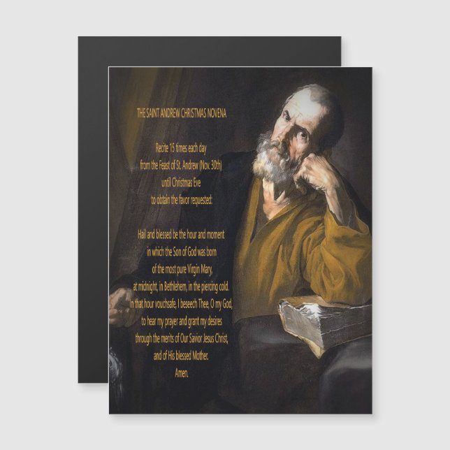 Saint Andrew Christmas Novena (Front/Back)