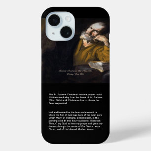 Saint Andrew Christmas Novena iPhone 15 Case