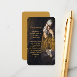 Saint Andrew Christmas Novena Enclosure Card