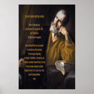Saint Andrew Christmas Novena Poster