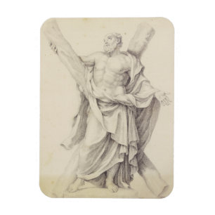 Saint Andrew one of 12 Apostles Magnet