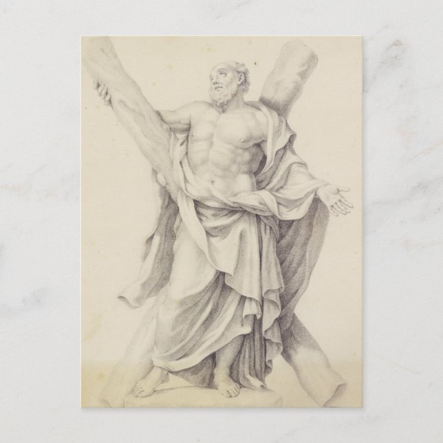 Saint Andrew one of 12 Apostles Postcard (Front)