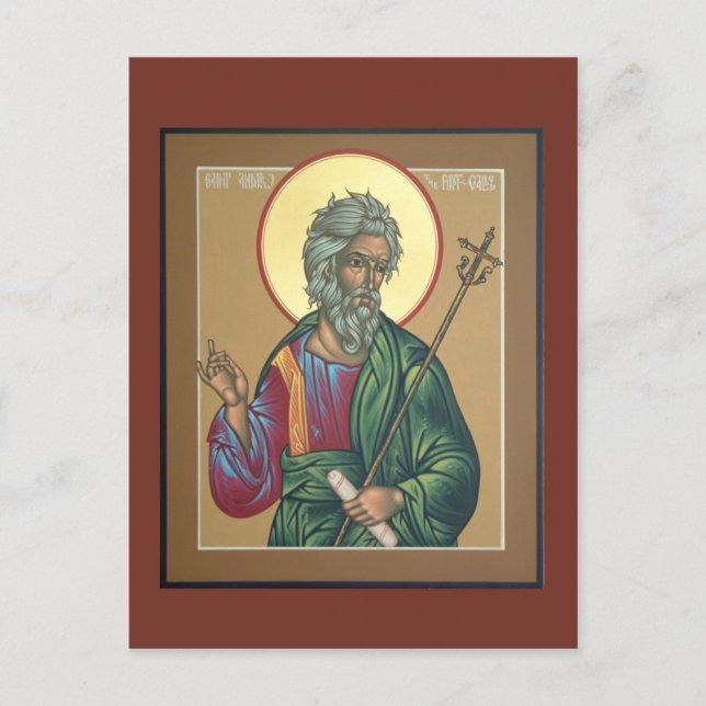 Saint Andrew Prayer Card (Front)