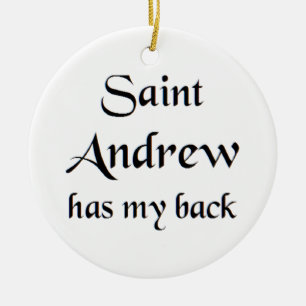 saint andrew T-Shirt Ceramic Ornament