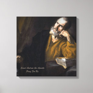 Saint Andrew The Apostle Canvas Print