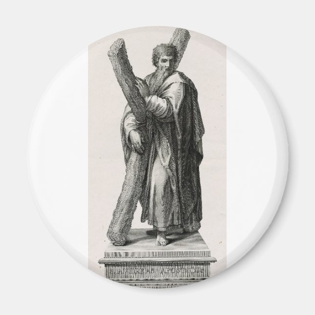 Saint Andrew the Apostle First‑Called Disciple Magnet (Front)