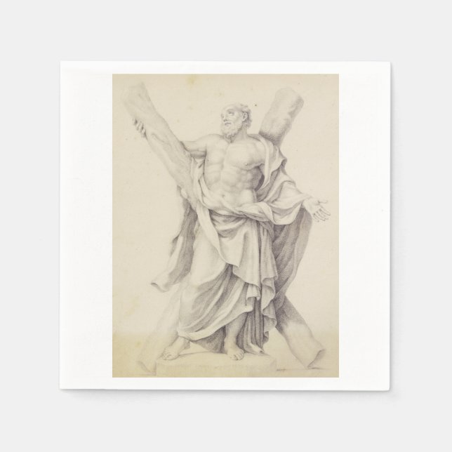 Saint Andrew the Apostle First‑Called Disciple Napkin (Front)