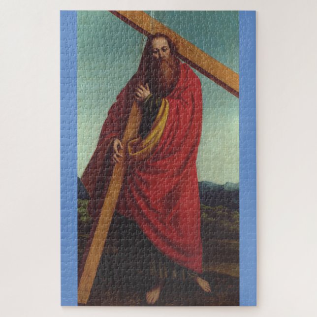 Saint Andrew the Apostle Martyr Jigsaw Puzzle (Vertical)