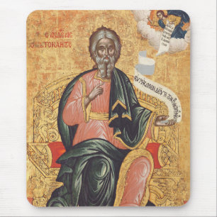 Saint Andrew the Apostle Orthodox icon Mouse Pad