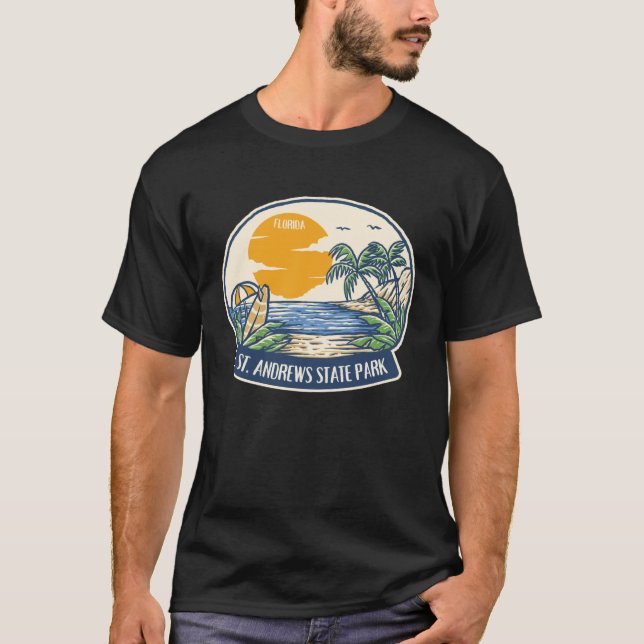 Saint Andrews State Park Florida T-Shirt (Front)