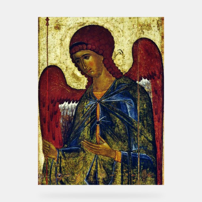 Saint Angel Gabriel Orthodox Icon (Recto)
