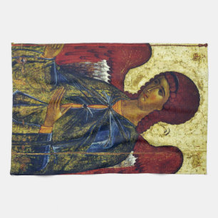 Saint Angel Gabriel Orthodox Icon Kitchen Towel